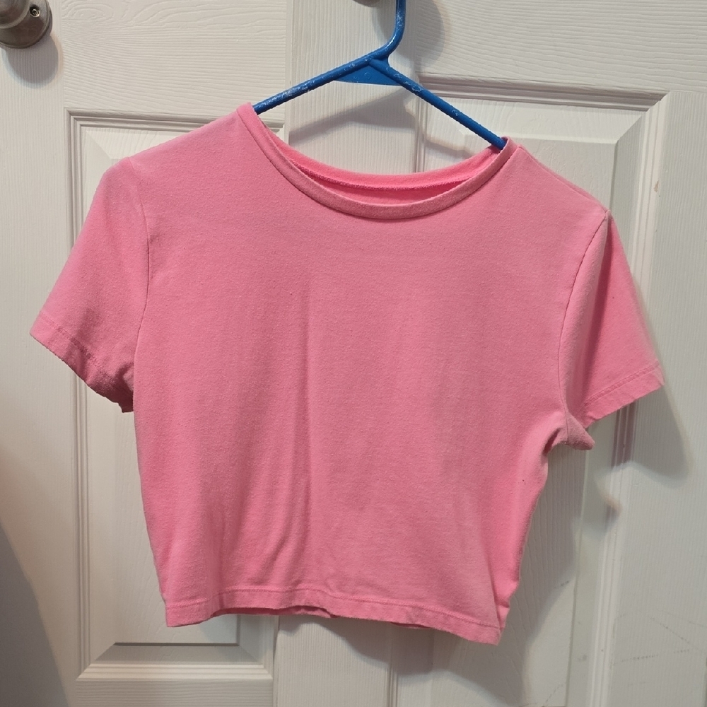Wild Fable Pink Crop Top